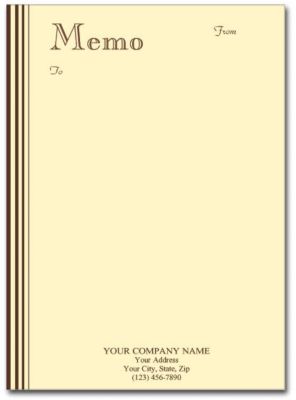 Personalized Memos Ivory