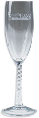 Twisted Stem Flute 5 3/4 Oz.