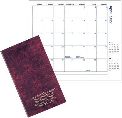 Monument Monthly Calendar