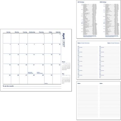 Monument Monthly Calendar