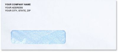 #10 Window Envelope W/Safety Tint
