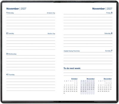 Weekly Planner With Map Insert