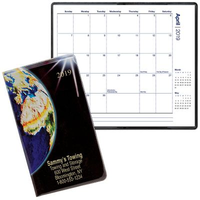 Global Monthly Planner W/ Map