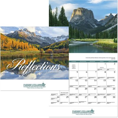 Reflections-Stitched Calendar