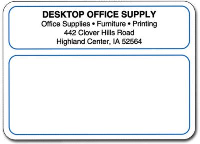 Matte Mail Labels Laser
