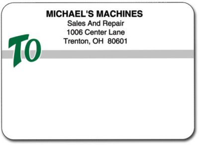 Matte Mail Labels Continuous