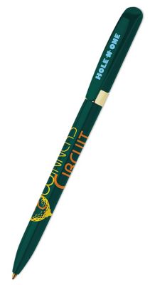 Bic Pivo Twist Action Pen-Gold