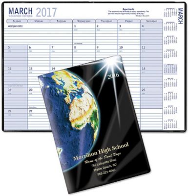 7X10 Global Academic Planner