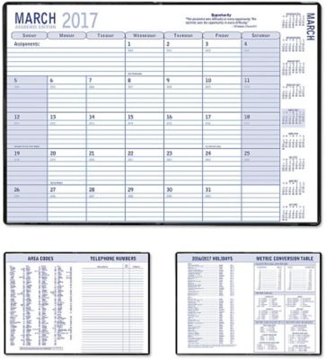 7X10 Global Academic Planner