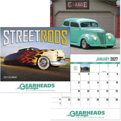 Street Rod Fever Wall Calendar