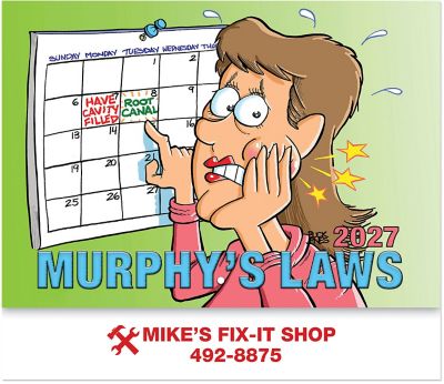 Murphy's Law Stitched Calendar