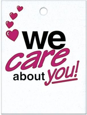 "We Care About You" Litterbags
