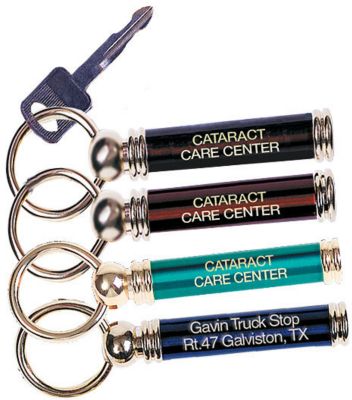 Brass Barrel Keychain