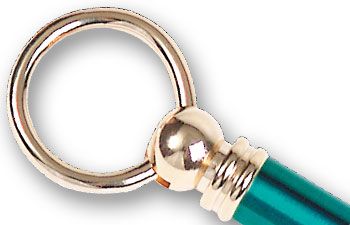 Brass Barrel Keychain