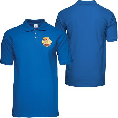 Knit Polo Shirt Embroidered