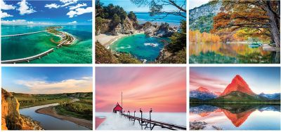 Scenes Across America Wall Calendar