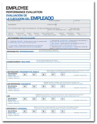 Employee Performance Eval-Bilingual