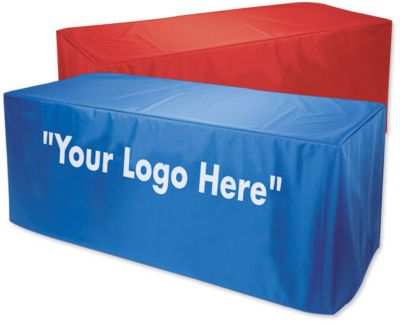 6'Nylon Table Cover 2 Col Imprint