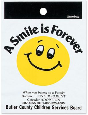 Smiley Face Litterbags