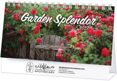 Garden Splendor Desk Calendar