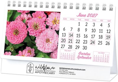 Garden Splendor Desk Calendar