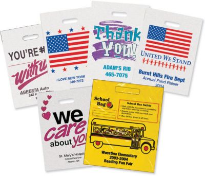 Take Home Bags 9"X13" Stock Designs