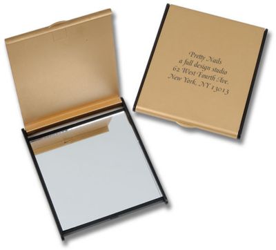 Laser Flip Top Mirror Gold
