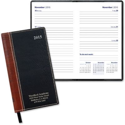 World Map Weekly Pocket Planner