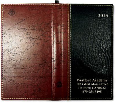 World Map Weekly Pocket Planner