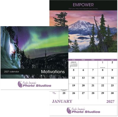 Motivations Wall Calendar-Stapled