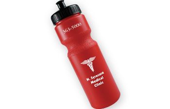 Sport Bottle W/Push-Pull Cap 28Oz.