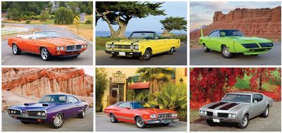 Muscle Car Wall Calendar