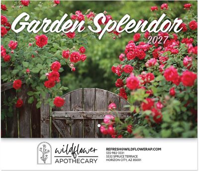 Garden Splendor Wall Calendar