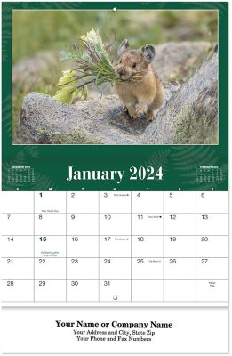 North American Wildlife Wall Cal.