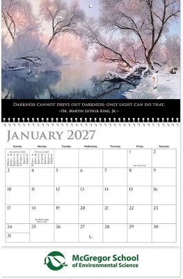 Inspirations Wall Calendar Spiral