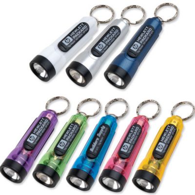 Hi-Tech Mini Flashlight W/ Key Ring
