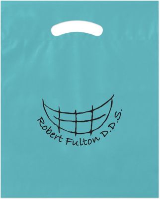 12X15x3 Plastic Die Cut Bag