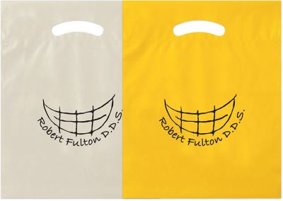 12X15x3 Plastic Die Cut Bag