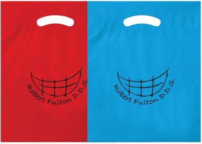 12X15x3 Plastic Die Cut Bag