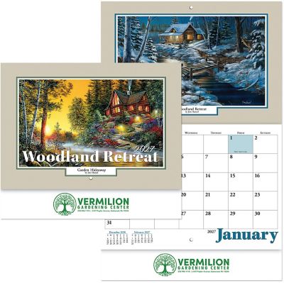 Woodland Retreat Wall Cal.-Stapled