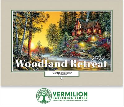 Woodland Retreat Wall Cal.-Stapled