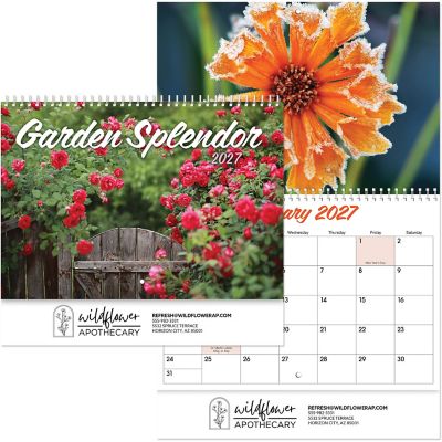 Garden Splendor Wall Cal.-Spiral