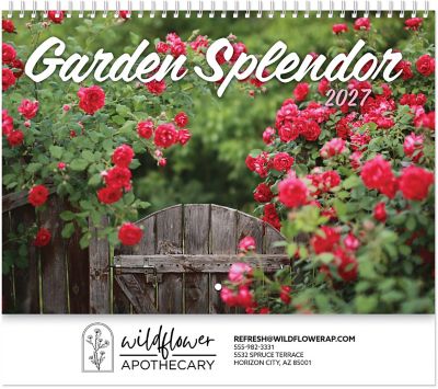 Garden Splendor Wall Cal.-Spiral