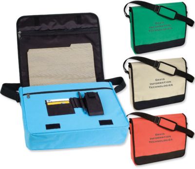 Synthesis Messenger Bag Embroidered