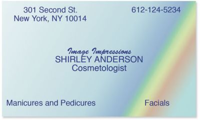 Rainbow Background Bus Card Magnet