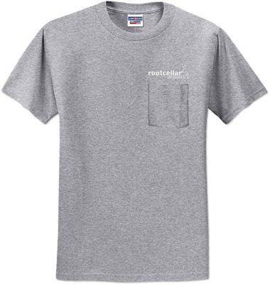 Jerzees 50/50 Pckt T-Shirt-Screened