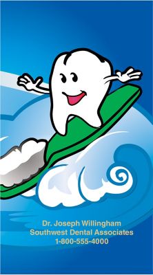 Dental Wave Calendar Mnthly W/Vinyl