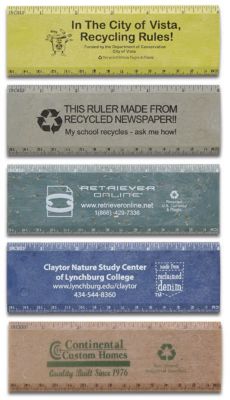 Recycled 6" Ruler