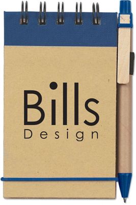 Kraft Jotter With Pen
