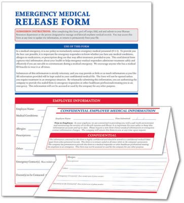 Emergency Medical Release Form